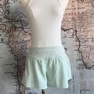 Lululemon Athletica Mint Moment Speed Up 4” Lined Shorts
